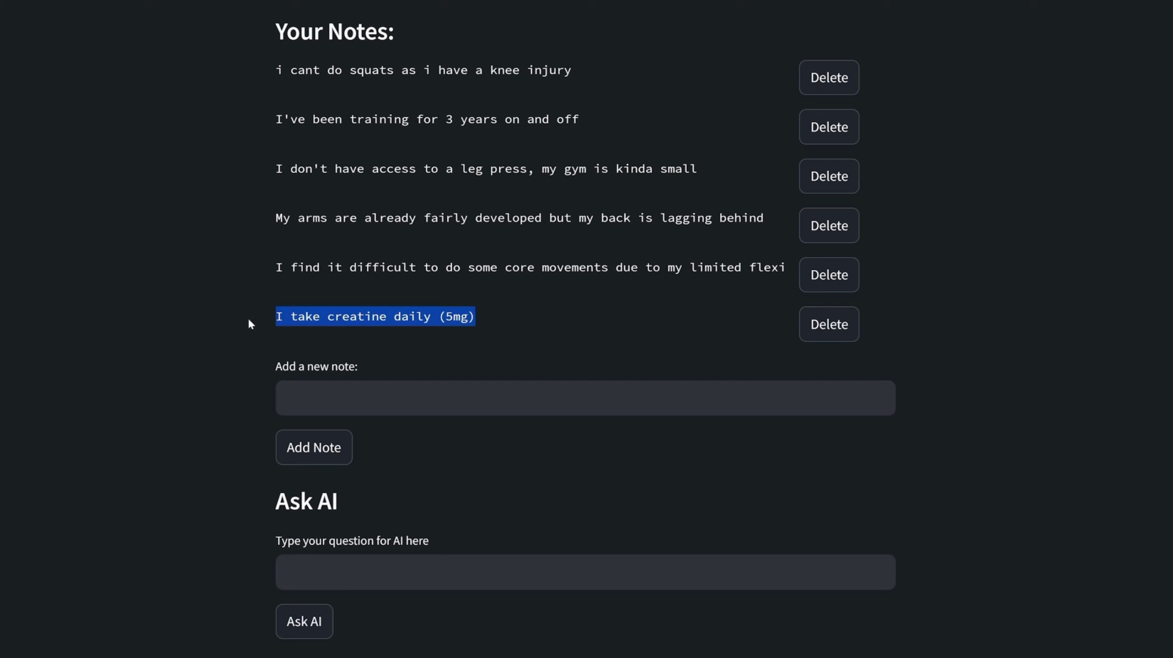 Multi-Agent AI Workout App