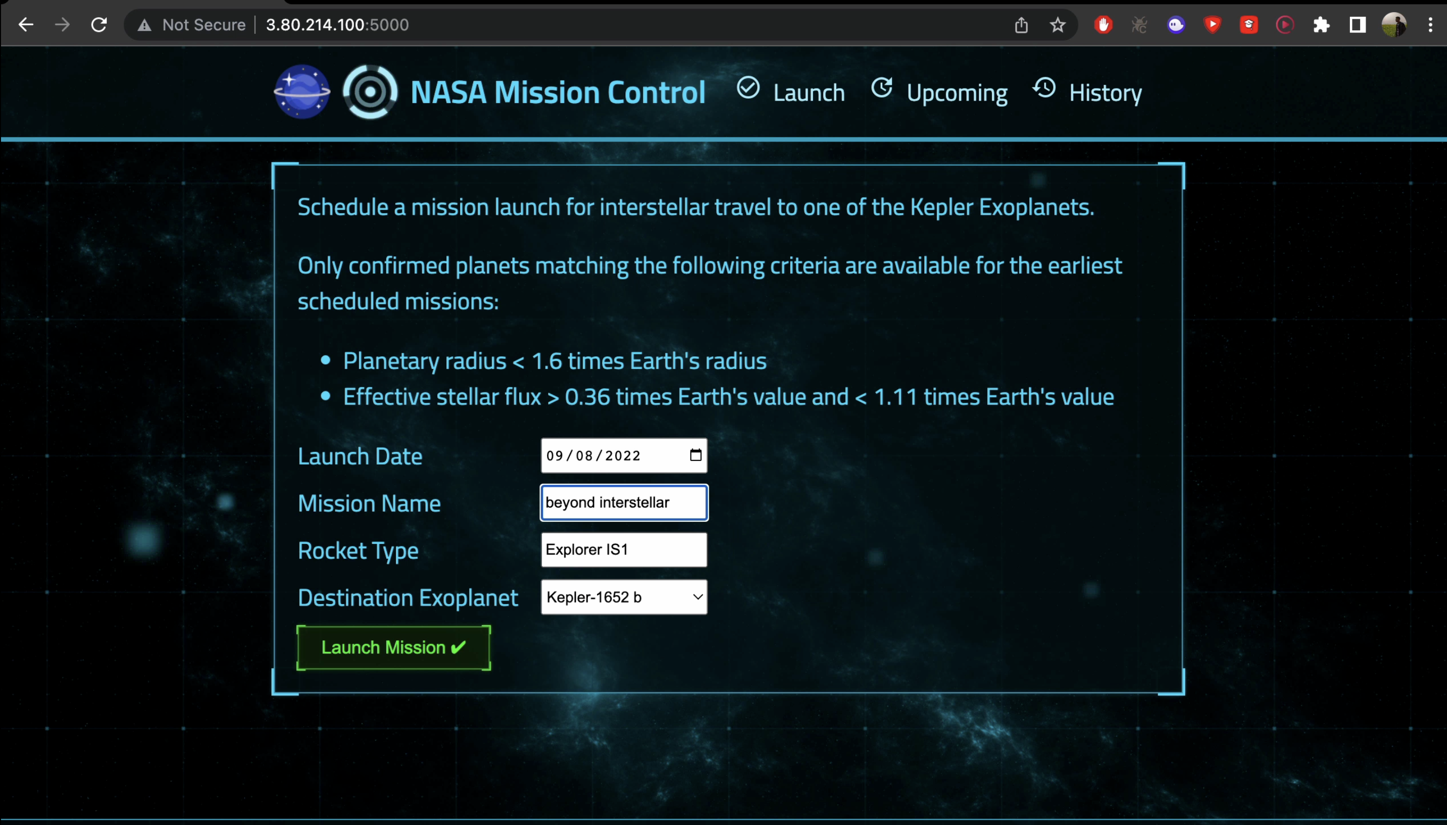 Space Launch Scheduler